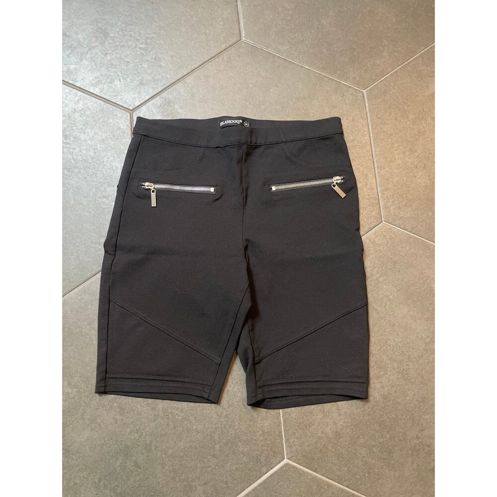 Blank NYC Black Biker Shorts 30